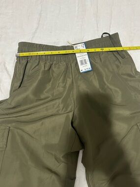 Women’s Adidas Olive Cargo Drawstring Pants